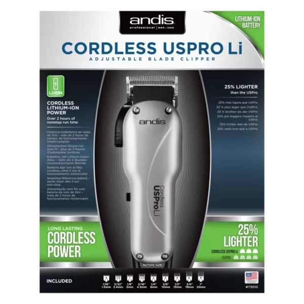 Andis Cordless USPro Adjustable