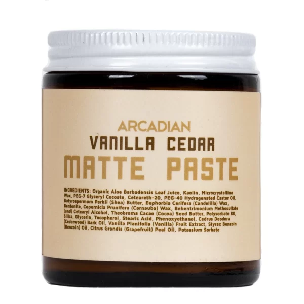 Nový Arcadian matná pasta Vanilla Cedar 115 g skladem TOP CENA 2022