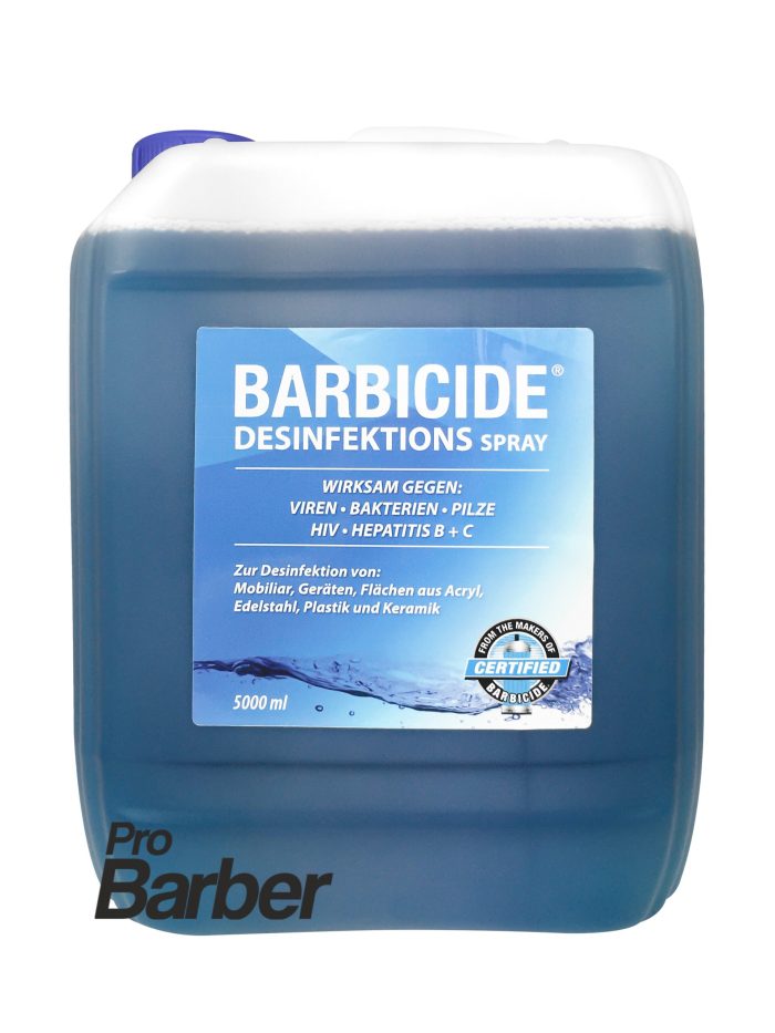 Nový Barbicide - Dezinfekční sprej na všechny typy povrchů 5L kanystr skladem TOP CENA 2022