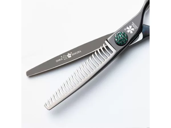 Kadeřnické nůžky pro prostříhávání OHKA SAKURA 125