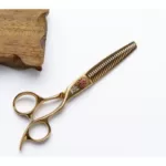 Nový Kadeřnické nůžky pro prostříhávání OHKA SAKURA 215 skladem TOP CENA 2022