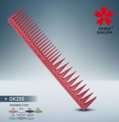 Nový Kadeřnický hřeben OHKA SAKURA OK200 skladem TOP CENA 2022