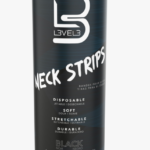 krepový límec černý