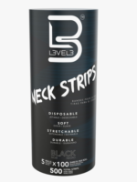 krepový límec černý