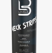 krepový límec černý