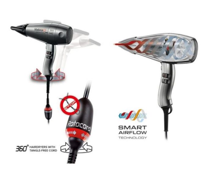 Profesionální fén Valera Swiss Silent Jet 8600 Ionic - 2400 W - Obrázek 3