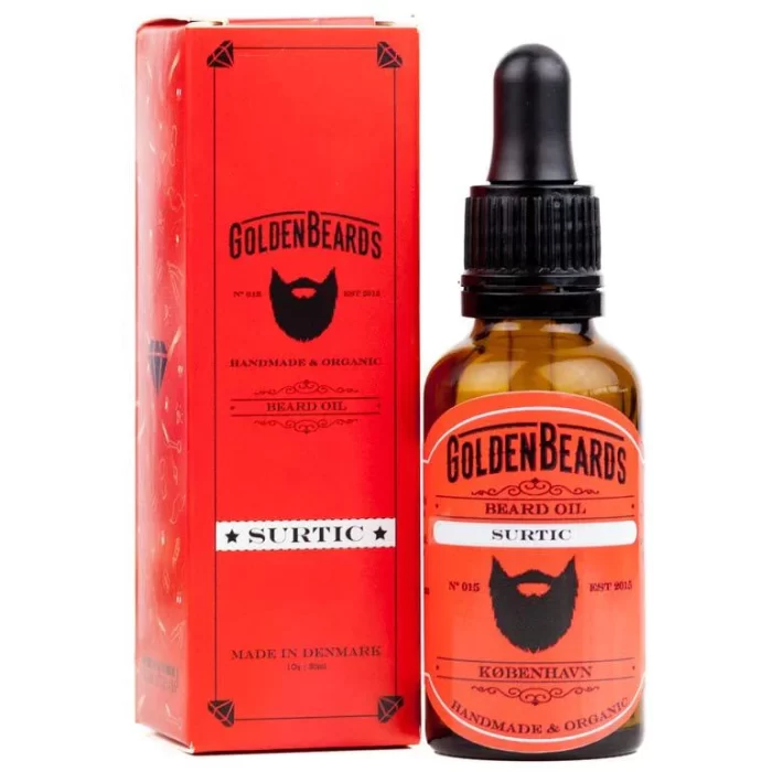 Golden Beards Surtic Olej na vousy 3Oml Golden Beards Surtic Olej na vousy 3Oml
