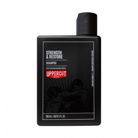 SHAMPOO STRENGTH & RESTORE 240ml Uppercut SHAMPOO STRENGTH & RESTORE 240ml