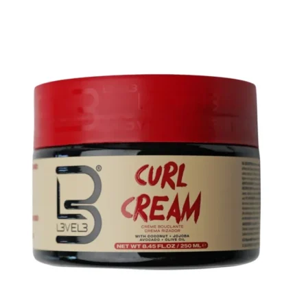 L3VEL3 Curl Cream - krém na kudrnaté vlasy a tvarování, 250 ml