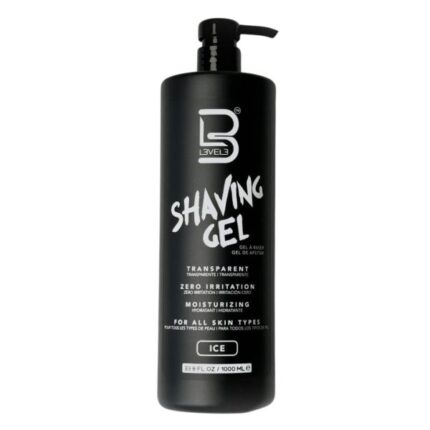 L3VEL3 Transparent Shaving Gel ICE